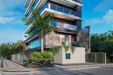 Edifício Bonaire - 401 | Apartamento com 3 suítes, terraço com piscina, sacada com churrasqueira, entre a Praia Brava e a Praia Mansa em Caiobá