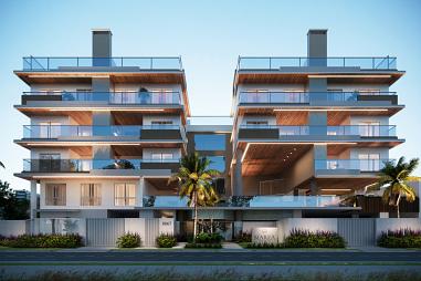 Mareá Beach Living | Lançamento beira mar em Matinhos (Bal. Albatroz) | 2 suítes