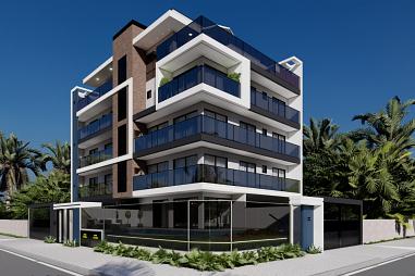 Luméa | Apartamento com 3 dormitórios sendo 2 suíte de frente para o mar em Matinhos-PR