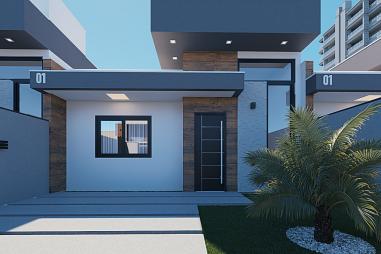 Casa com 2 quartos à venda, 55m², 2 banheiros, 1 garagem - Gaivotas - Matinhos