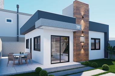 Casa com 2 quartos à venda, 70m², 2 banheiros, 3 garagens - Gaivotas - Matinhos