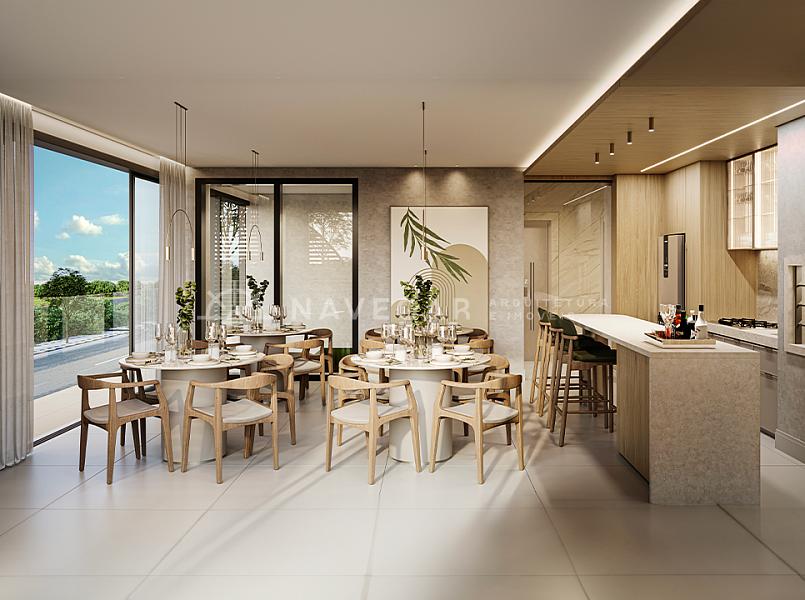 Edifício Bonaire - 401 | Apartamento com 3 suítes, terraço com piscina, sacada com churrasqueira, entre a Praia Brava e a Praia Mansa em Caiobá — foto 7