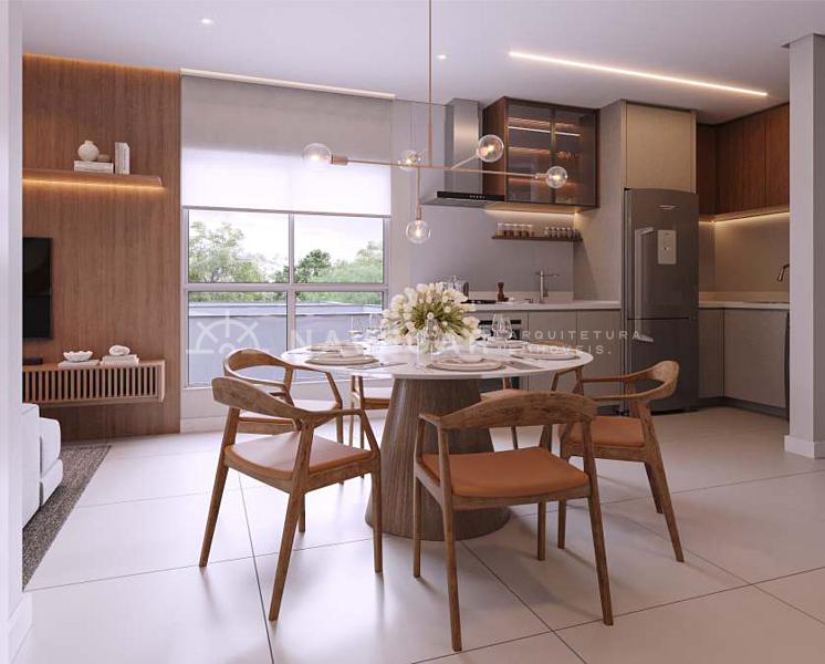 Ed. Talismã | Apartamento com 3 quartos (sendo 2 suítes), 1 ou 2 vagas de garagem, sacada com churrasqueira — foto 6