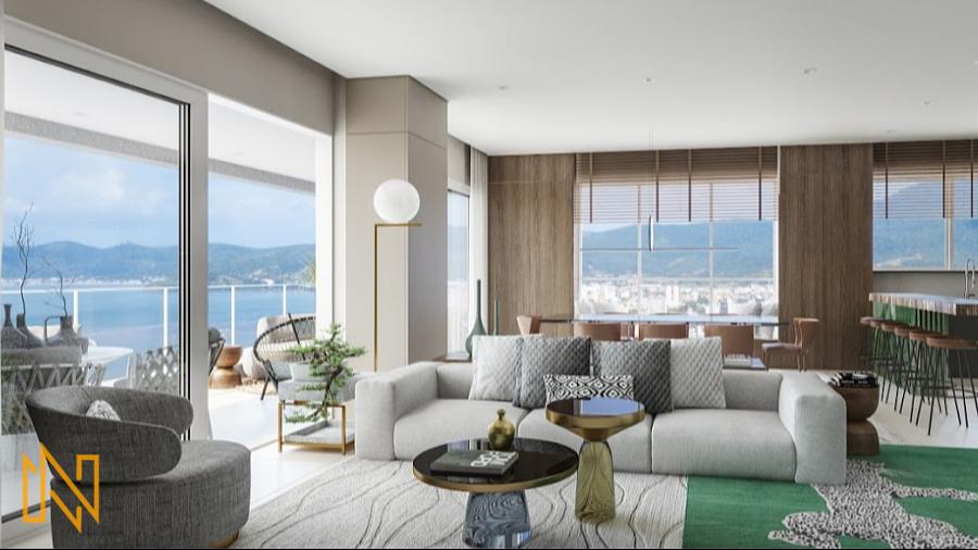 Apartamento na Planta com 4 Sutes e 3 Vagas em Itapema