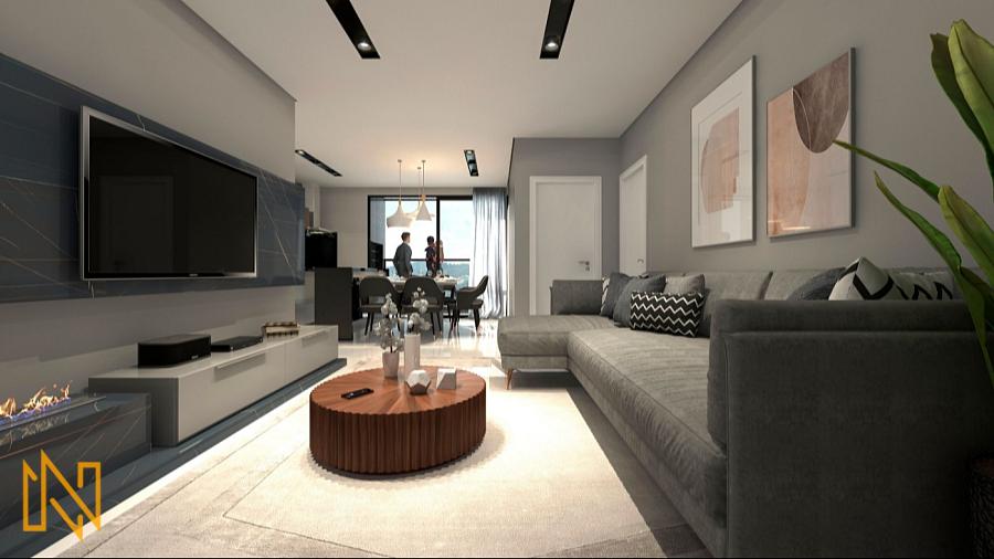 Apartamento em Constru��o com 2 Su�tes na Praia Brava