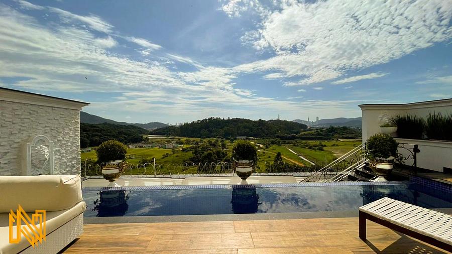 Casa no Mirante Camboriú – Onde o luxo mora  450m² de puro conforto: 4 suítes com hidro, cinema, piscina aquecida e elevador — foto 7