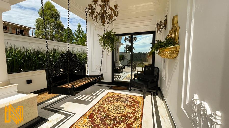 Casa no Mirante Camboriú – Onde o luxo mora  450m² de puro conforto: 4 suítes com hidro, cinema, piscina aquecida e elevador — foto 9