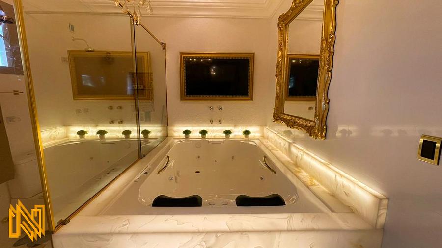 Casa no Mirante Camboriú – Onde o luxo mora  450m² de puro conforto: 4 suítes com hidro, cinema, piscina aquecida e elevador — foto 27