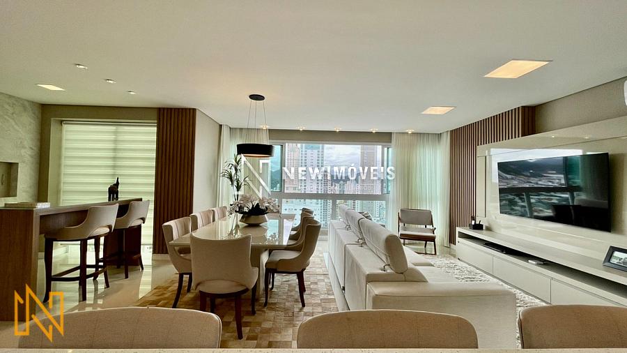 Apartamento 4 Quartos no Puerto Velero, Centro de Balneário Camboriú – 140 m², Mobiliado e 3 Vagas — foto 6